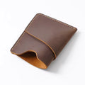 ORIGIN COFFEE Leather Money Clip wallet
