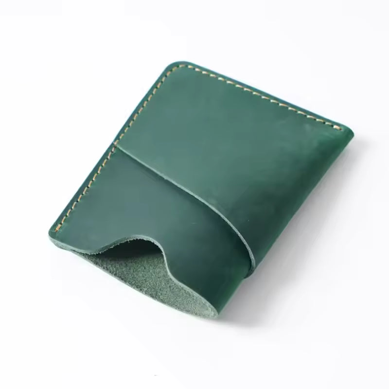ORIGIN FOREST GREEN leather money clip wallet